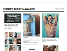 Tablet Screenshot of magazine.summerdiaryproject.com